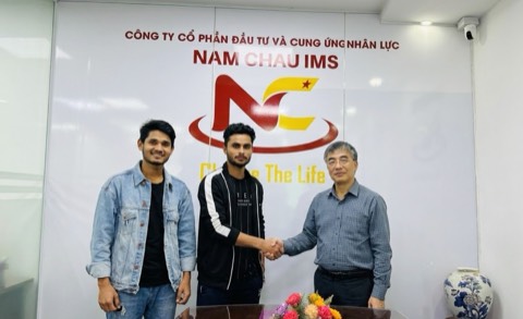 Tiếp đón ứng viên tại văn phòng Năm Châu IMS